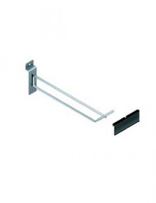 Nosač iglica sjajna 20cm za držač cene za panel