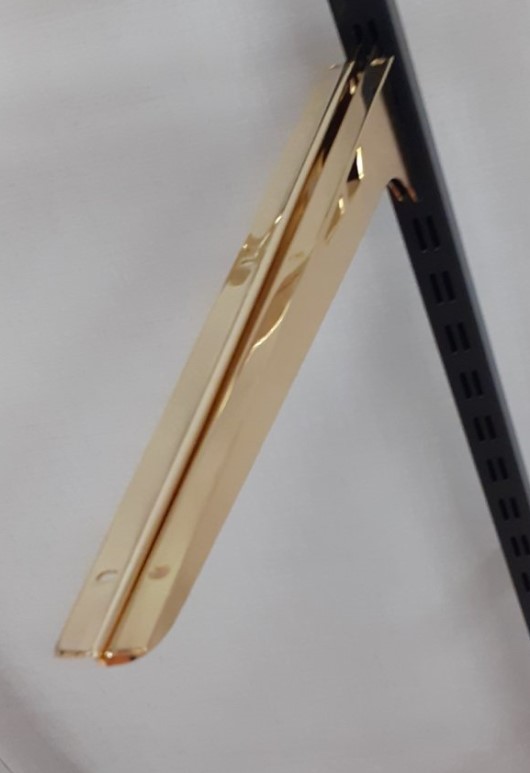 Nosač police 40cm gold