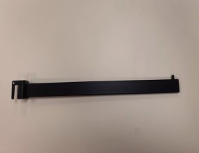 Ravni frontalni nosač 35cm za cev 30x10mm, crni