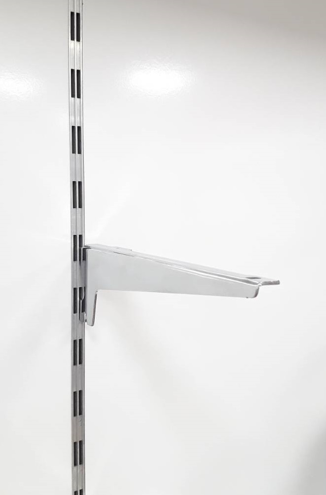 Nosač polica 25 cm hromiran korak 50mm