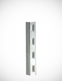 Canalina vertikala hromirana P dvoredna 240cm za zid korak 50mm